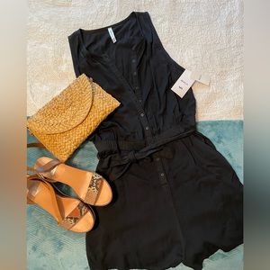 RVCA Black Romper XL